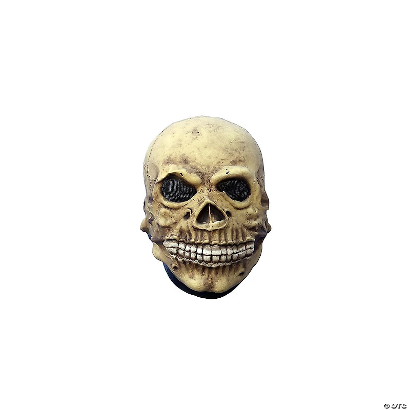 Adults Ghoulish Productions Junior Skull Overhead Latex Mask - One Size