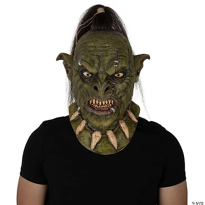 Adults Ghoulish Productions LARP Orc Fighter Overhead Latex Mask - One Size