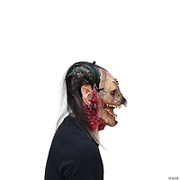 Adults Ghoulish Productions Nightmare Makers Harwitch Overhead Latex Mask - One Size