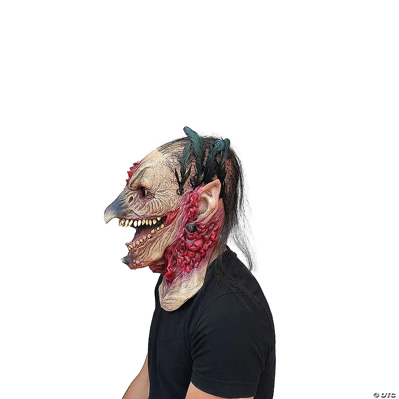 Adults Ghoulish Productions Nightmare Makers Harwitch Overhead Latex Mask - One Size