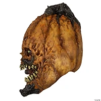 Adults Ghoulish Productions Nightmare Makers Mr. Pumpkin Overhead Latex Mask - One Size
