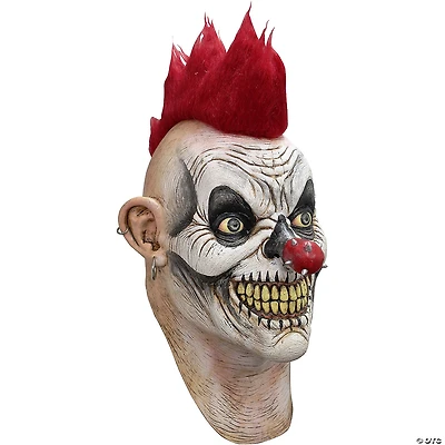 Adults Ghoulish Productions Punky Clown Overhead Latex Mask - One Size