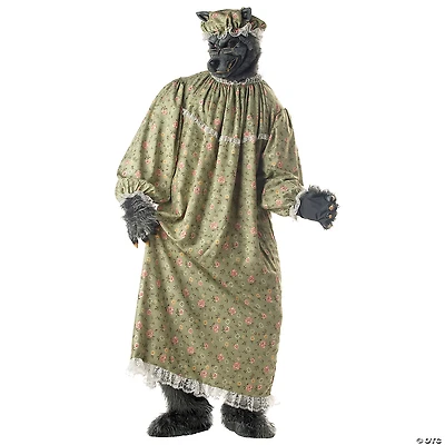 Adults Granny Wolf Costume