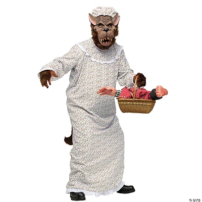 Adults Granny Wolf Costume