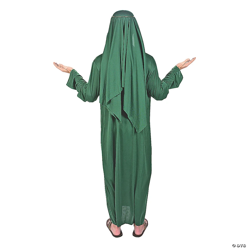 Adults Green Shepherd Robe & Headpiece