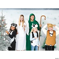 Adults Green Shepherd Robe & Headpiece