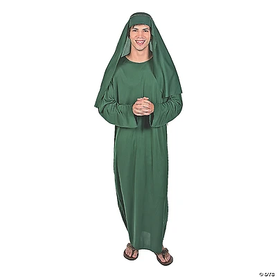 Adults Green Shepherd Robe & Headpiece
