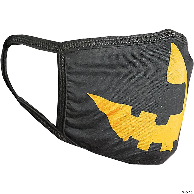 Adults Halloween™ Pumpkin Black & Orange Reusable PPE Face Mask