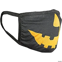 Adults Halloween™ Pumpkin Black & Orange Reusable PPE Face Mask