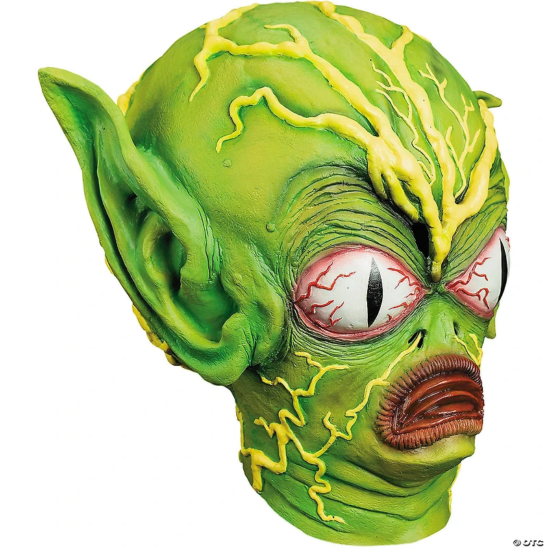 Adults Illusive Concepts™ Saucer Man Overhead Latex Mask - One Size
