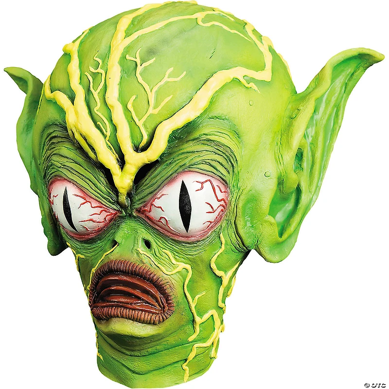 Adults Illusive Concepts™ Saucer Man Overhead Latex Mask - One Size