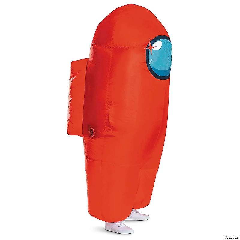 Adults Inflatable Among Us™ Red Imposter Costume - One Size