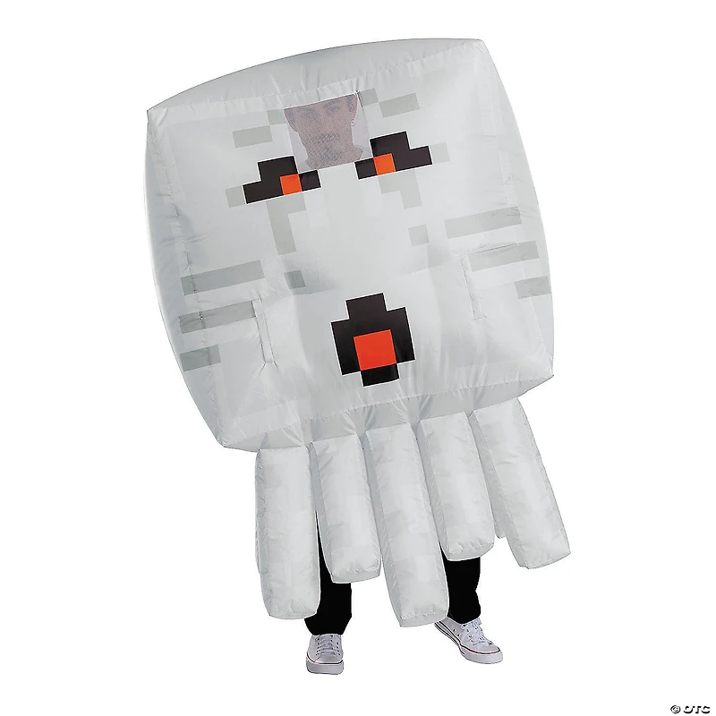 Adults Inflatable Minecraft™ Ghast Costume - One Size