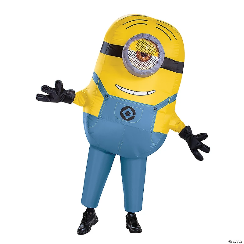 Adults Inflatable Minion™ Stuart Costume