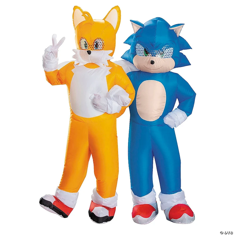 Adults Inflatable Sonic the Hedgehog 3™ Sonic Costume - One Size
