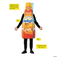 Adults International Delight™ Pumpkin Spice Creamer Costume