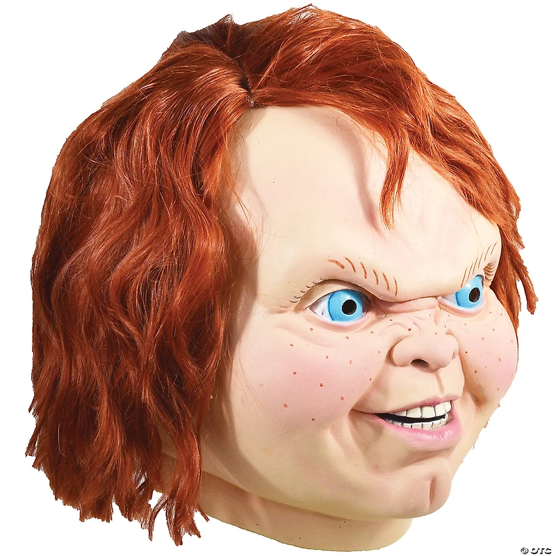 Adults Kids Play 2™ Chucky Overhead Latex Mask - One Size