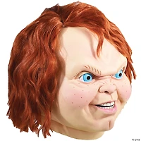 Adults Kids Play 2™ Chucky Overhead Latex Mask - One Size