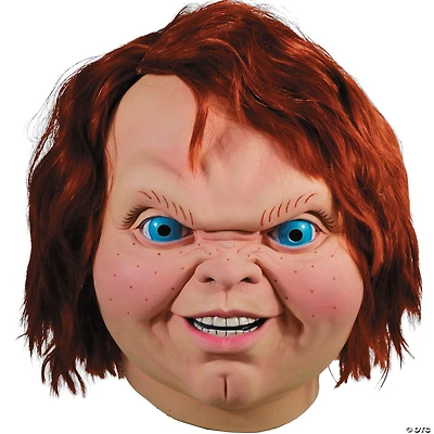 Adults Kids Play 2™ Chucky Overhead Latex Mask - One Size