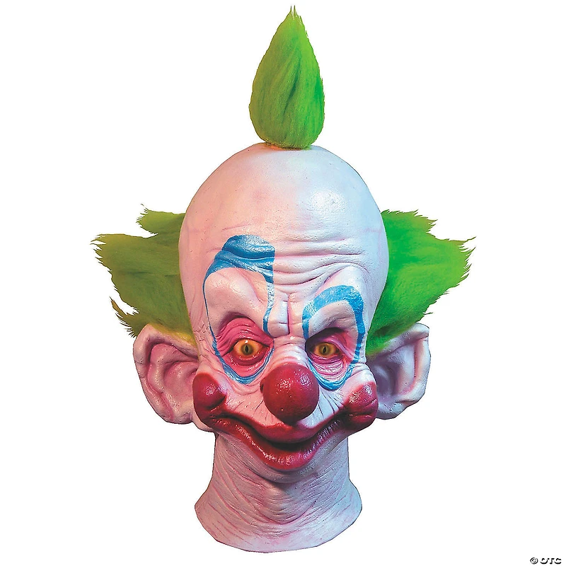 Adults Killer Klowns From Outer Space Shorty Overhead Latex Mask with Hair - One Size