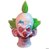 Adults Killer Klowns From Outer Space Shorty Overhead Latex Mask with Hair - One Size