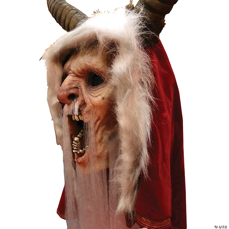 Adults Krampus™ Krampus Overhead Latex Mask - One Size