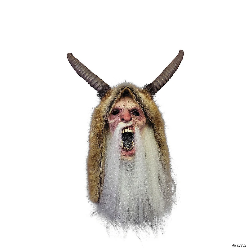 Adults Krampus™ Krampus Overhead Latex Mask - One Size