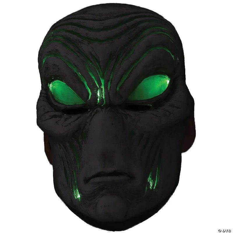Adults Light-Up Gray Alien Mask