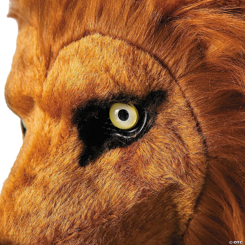 Adults Lion Moving Mouth Overhead Mask - One Size