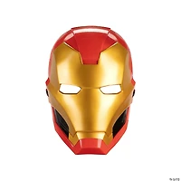 Adults Marvel Iron Man Plastic Half Mask