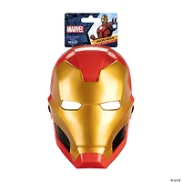 Adults Marvel Iron Man Plastic Half Mask