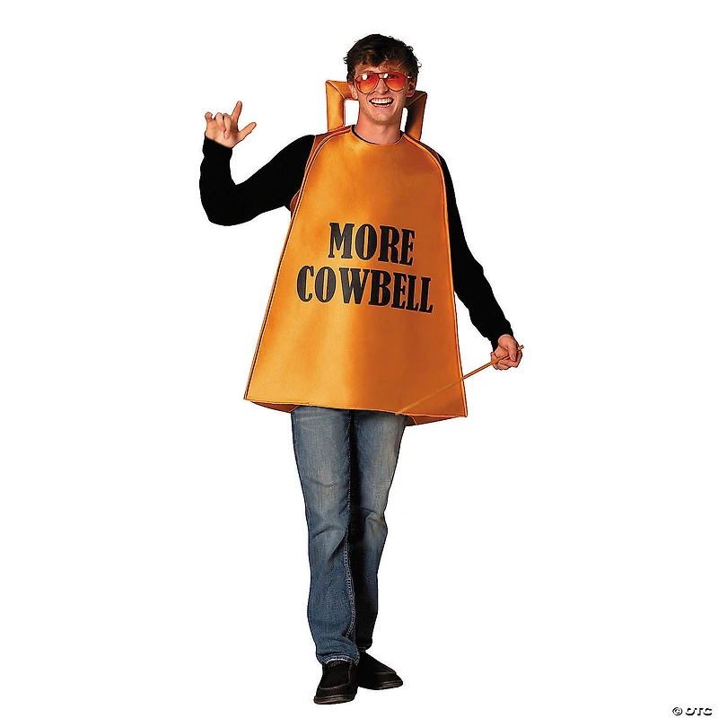 Adults More Cowbell Tunic Costume - One Size