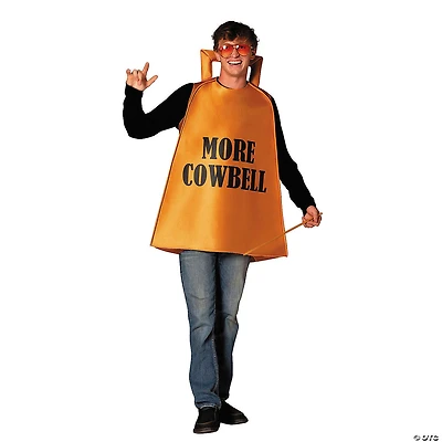 Adults More Cowbell Tunic Costume - One Size