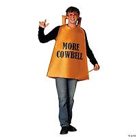Adults More Cowbell Tunic Costume - One Size