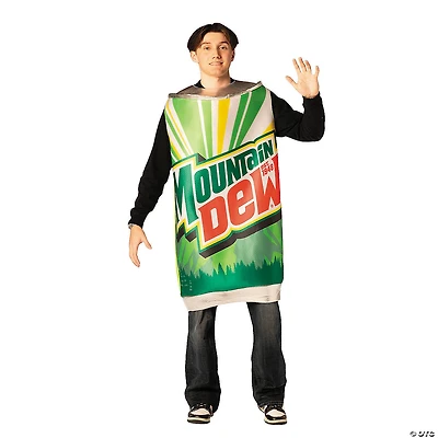 Adults Mountain Dew™ Can Tunic Costume - One Size