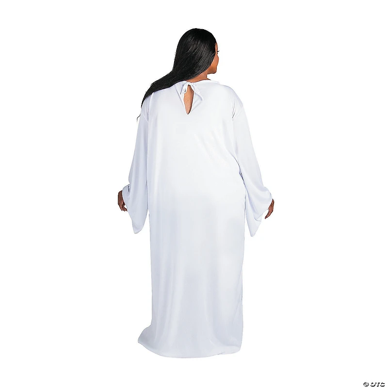 Adults Plus Size White Nativity Gown