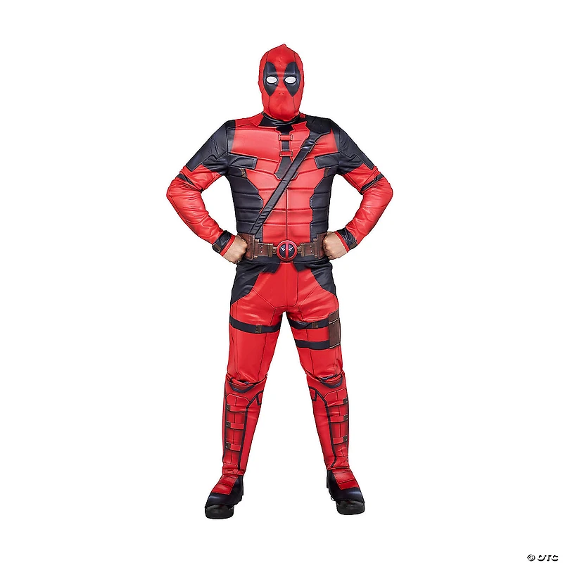 Adults Qualux Marvel Deadpool & Wolverine™ Deadpool Jumpsuit Costume