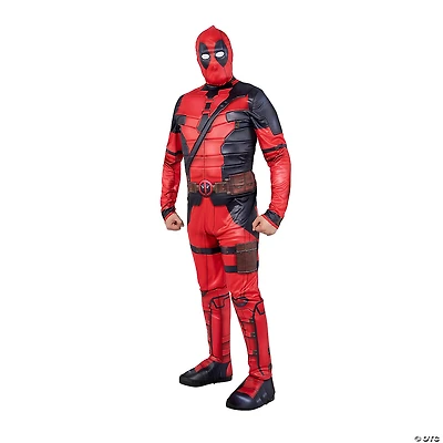 Adults Qualux Marvel Deadpool & Wolverine™ Deadpool Jumpsuit Costume
