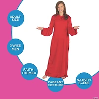 Adult's Red Wise Man Robe