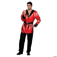Adults Satin Smoking Jacket Costume