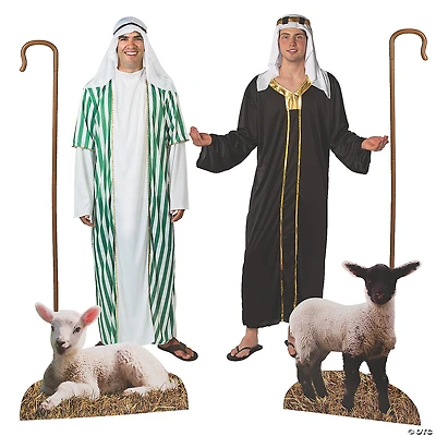 Adults’ Shepherd Costume Kit with Props