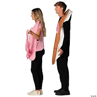 Adults Sneaker & Stuck Gum Couples Costume