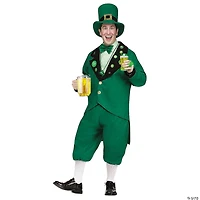 Adults St. Patrick's Day Leprechaun Costume - One Size