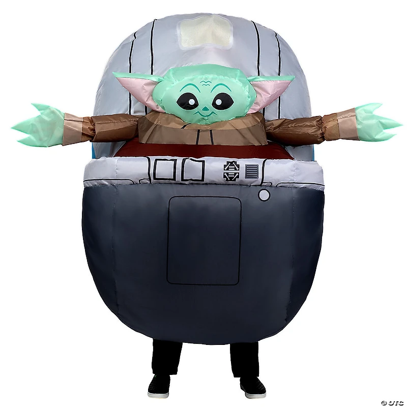 Adults Star Wars Grogu in Pram Inflatable Costume