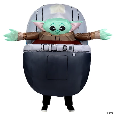Adults Star Wars Grogu in Pram Inflatable Costume