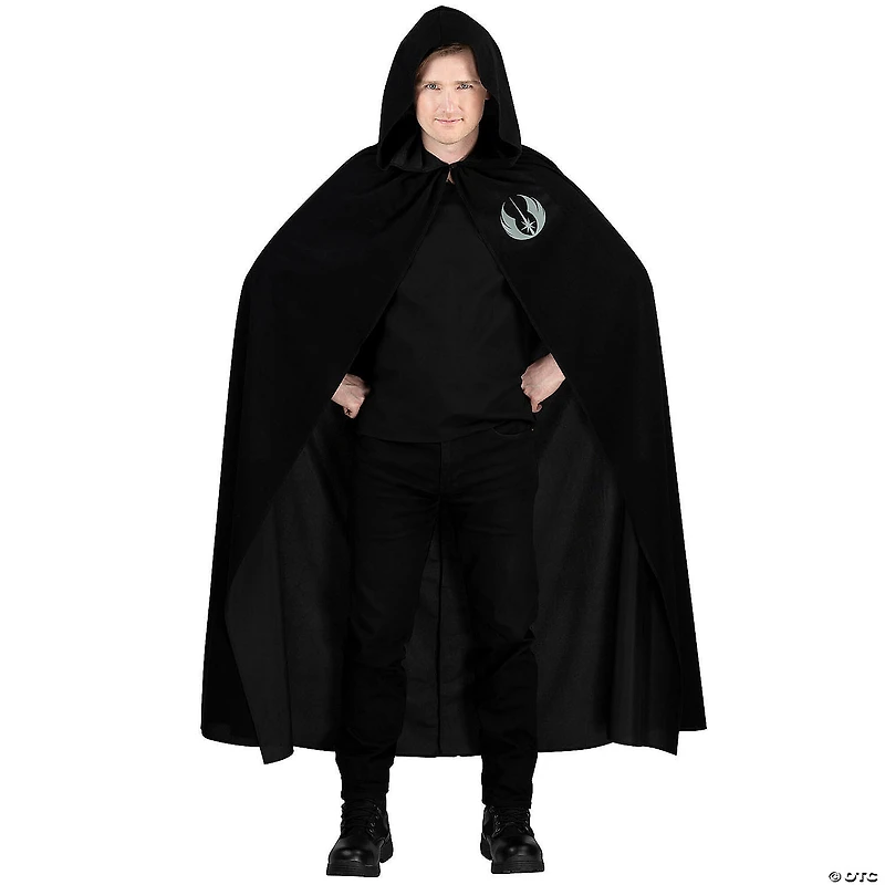 Adults Star Wars Luke Skywalker Black Hooded Robe Costume Accessory