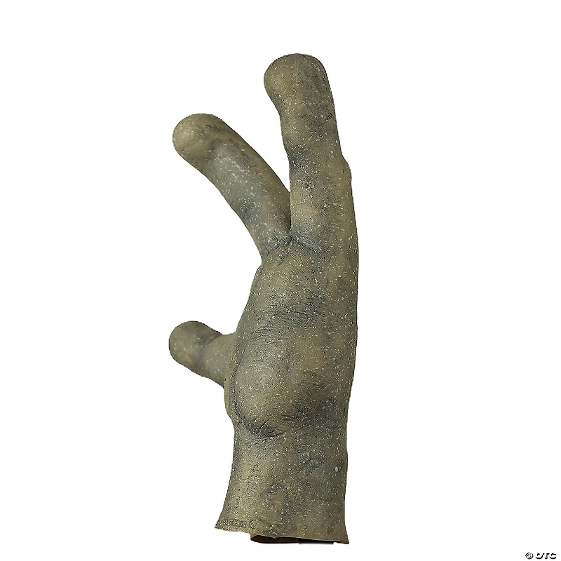 Adults Three Finger Alien Hands Latex Gloves Costume Accessory