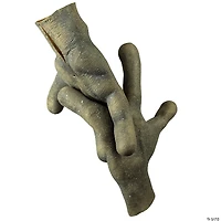 Adults Three Finger Alien Hands Latex Gloves Costume Accessory