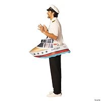 Adults Yacht Captain Tunic Costume - One Size