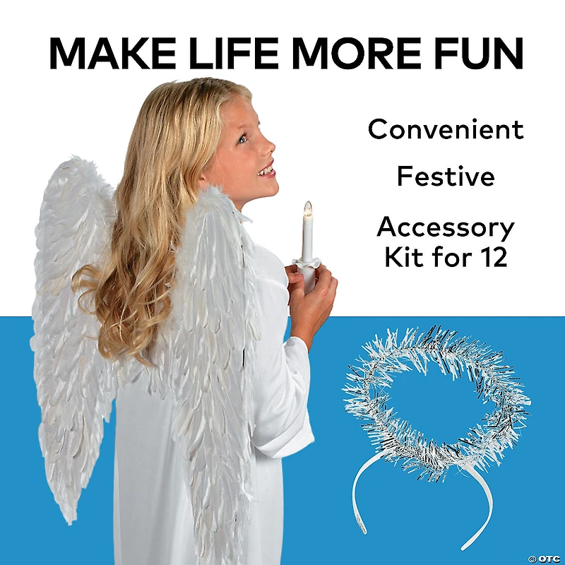 Angel Costume Accessory Kit for 12